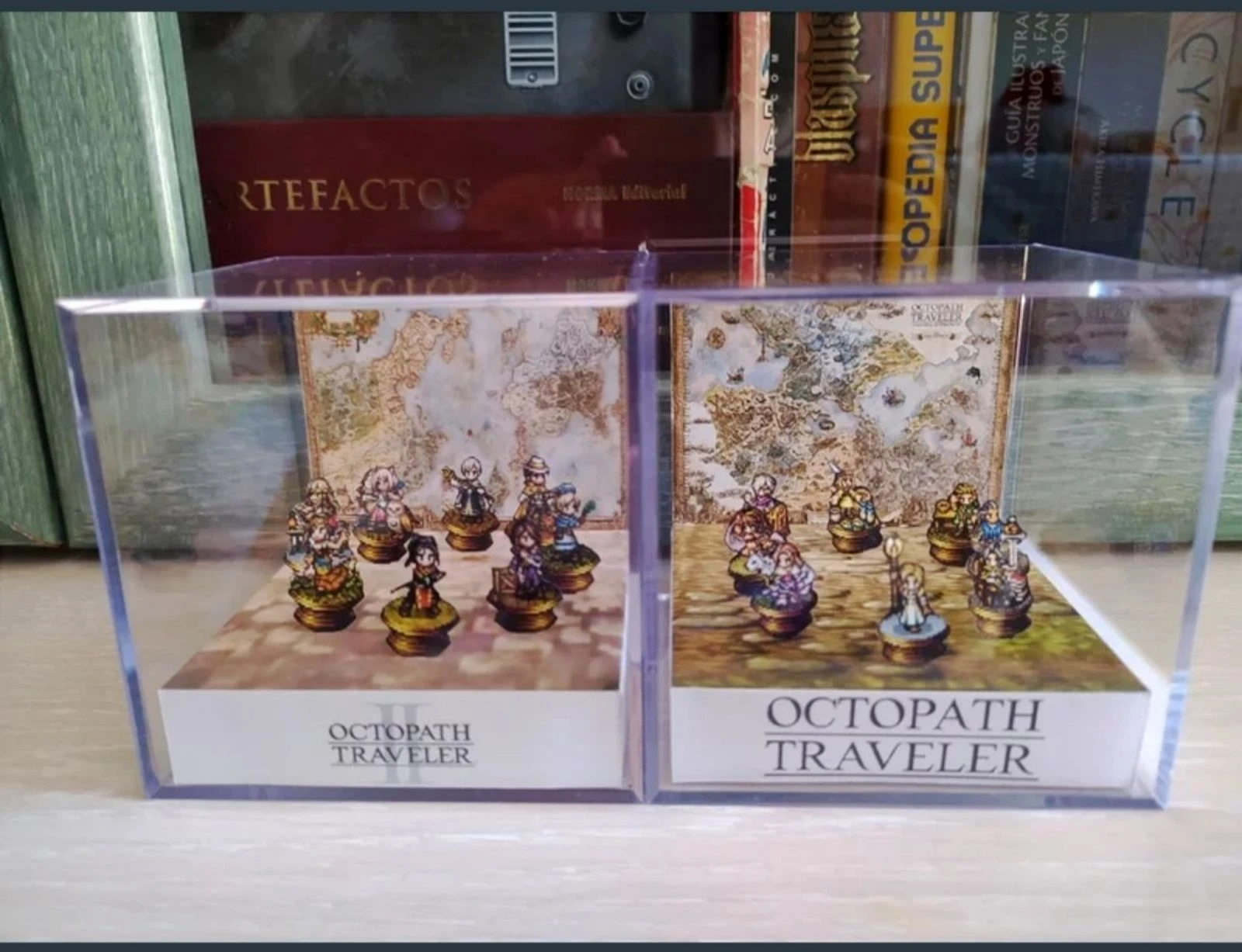 Octopath Traveler Diorama Cubo